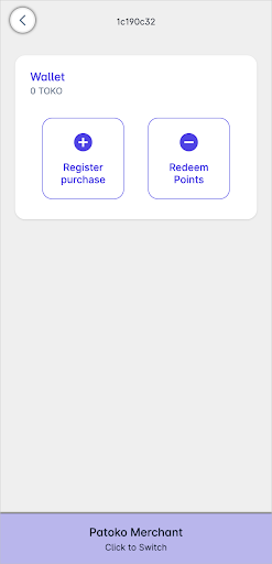 Patoko Merchant Screen 2