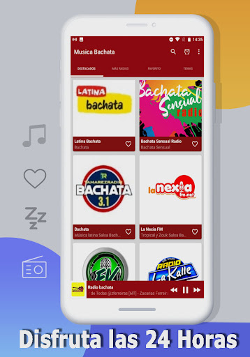 Android application Musica Bachata Mix screenshort