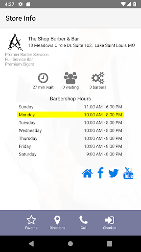 The Shop Barber  Bar