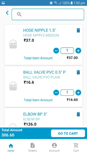 Plus B2B - Online Ordering