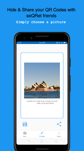 seQRet QR Code Scan Create