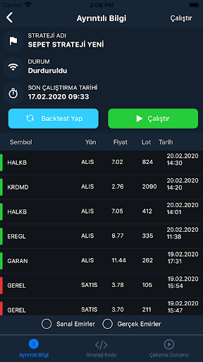 Algolab Screen 3