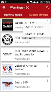 Washington DC Radio Stations