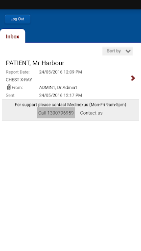 Harbour Radiology Patients Screen 3