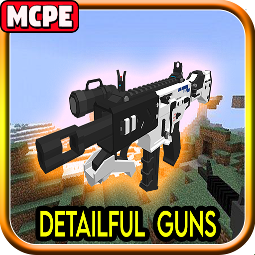 Detailful Guns Mod for Minecraft PE