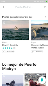 Screenshot 3 Puerto Madryn Guía turística e android