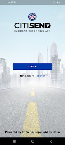 Android application CitiSend for LTO screenshort