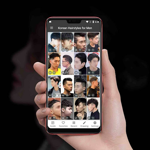 Korean Hairstyles for Men Screen 2