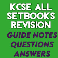 KCSE SETBOOKS REVISION 2023