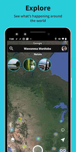 Look: Authentic real time vide Screen 2