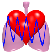 CardioRespiratory Monitor Free  Icon