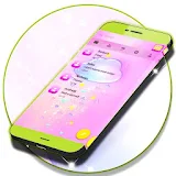 Pink SMS Theme Free 2017 icon