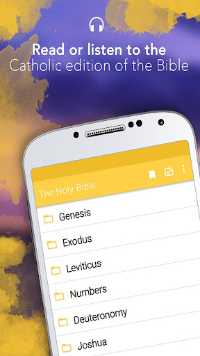 Android application Catholic Bible audio screenshort