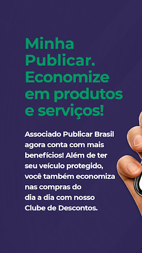 Android application Minha Publicar screenshort