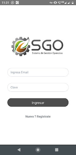 Android application SGO screenshort
