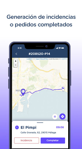 Logístiko App Reparto Screen 3