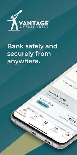Android application Vantage CU screenshort