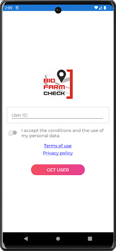 BioFarmCheck Visits Screen 2
