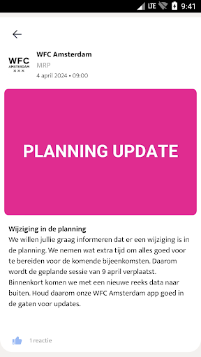WFC Amsterdam Screen 2