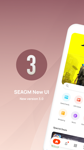 Android application SEAGM - Games Topup, Gift Card screenshort