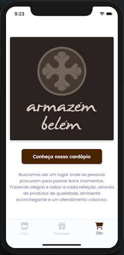 Armazem Belem - Fidelidade Screen 3