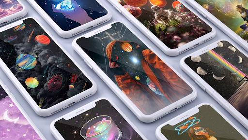 Galaxy Aesthetic Wallpaper Screen 2