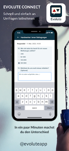Evolute - Feedback community Screen 2