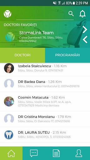 StomaLink Screen 2