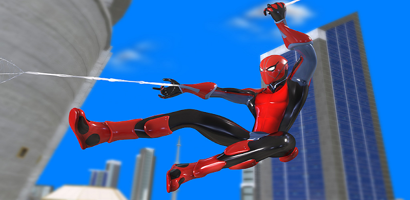 Rope Spider Super Flying Hero