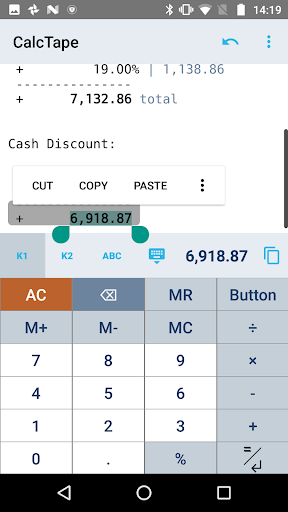 Calctape Calculator With Tape - Apps On Google Play