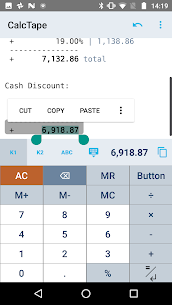 CalcTape Calculator with Tape 6.0.7 Apk 2