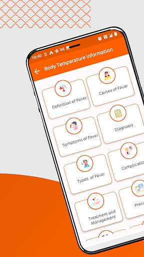 Body Temperature-Fever Tracker Screen 2
