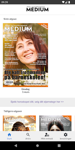 Android application Magasinet Medium screenshort