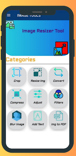 Android application Image Resizer - Photo Size screenshort