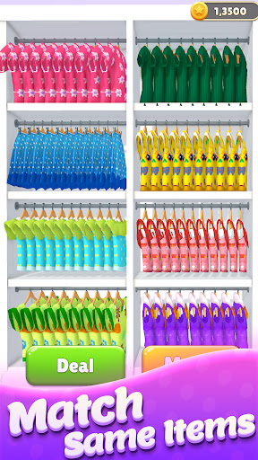 Clothes Sort Screen 2