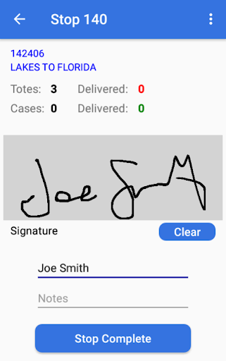 ProfitDelivery Lite Screen 3