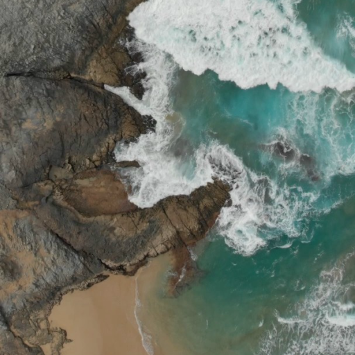 Aerial Real Beach Wallpaper logo