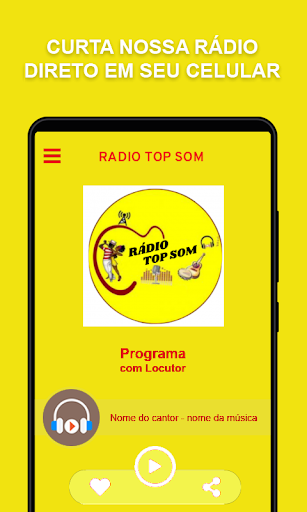 Android application RADIO TOP SOM screenshort