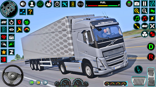 US City Truck Driving Games 3D
