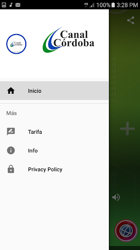 Android application Canal Córdoba screenshort