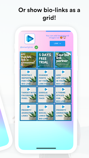 Smartly Link - Single Bio Link Screen 2