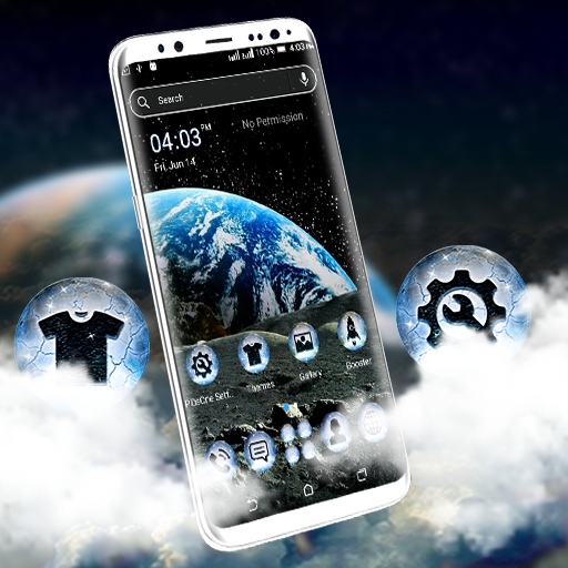 Earth Universe Launcher Theme logo