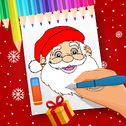 Icon image Santa & Christmas Drawing Book