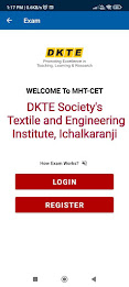 DKTE Mock MHT-CET poster 1