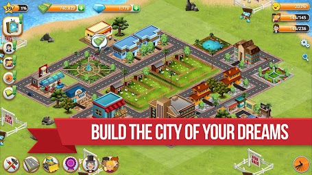 Village Island City Simulation