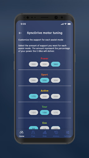 RideControl App Screen 3