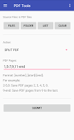 screenshot of PDF Tools