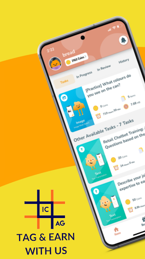 Android application Tictag - Tag & Earn Rewards screenshort