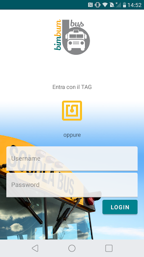 Android application BimBumBus screenshort