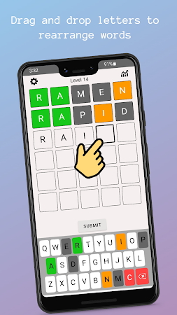 Game screenshot WordTap - Tap to Edit Tiles! hack